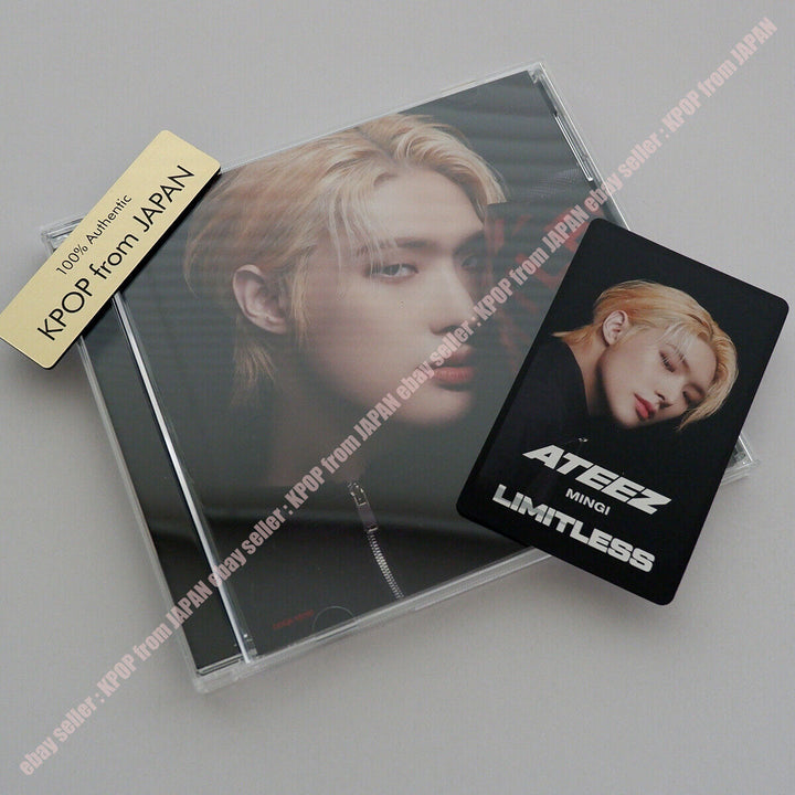 ATEEZ Limitless Official Changing jacket + Standard CD + HMV coupon photocard