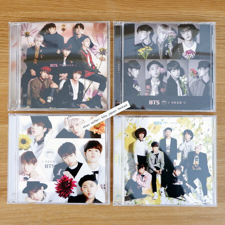 BTS I NEED U Japanese Ver. HMV , Pony Canyon , 1st Limited Edition CD DVD