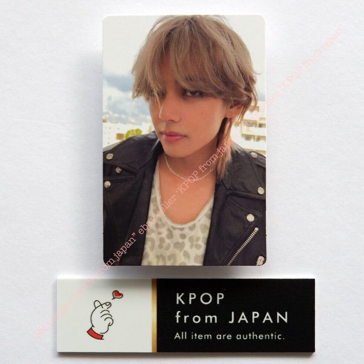 V Layover Weverse Official Photocard Postcard Solo Album BTS Taehyung