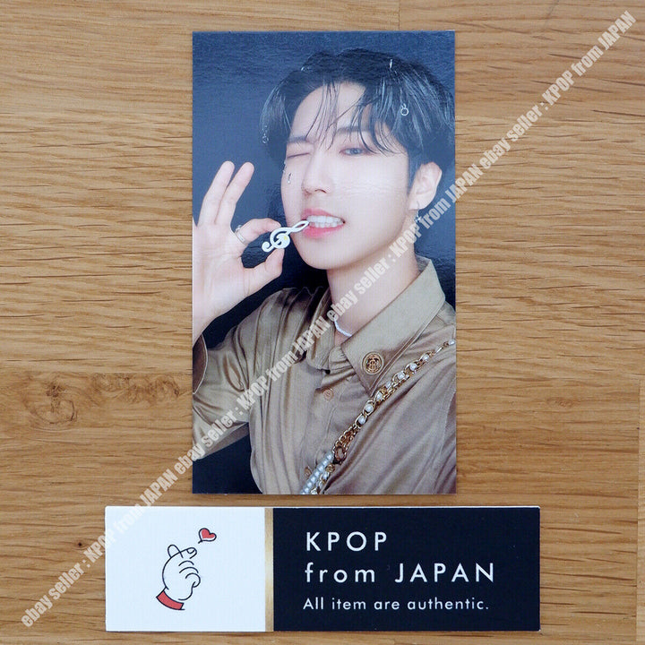 Han Stray Kids THE SOUND Tarjeta fotográfica oficial JAPAN POB FC Fanclub Tarjeta fotográfica PC 