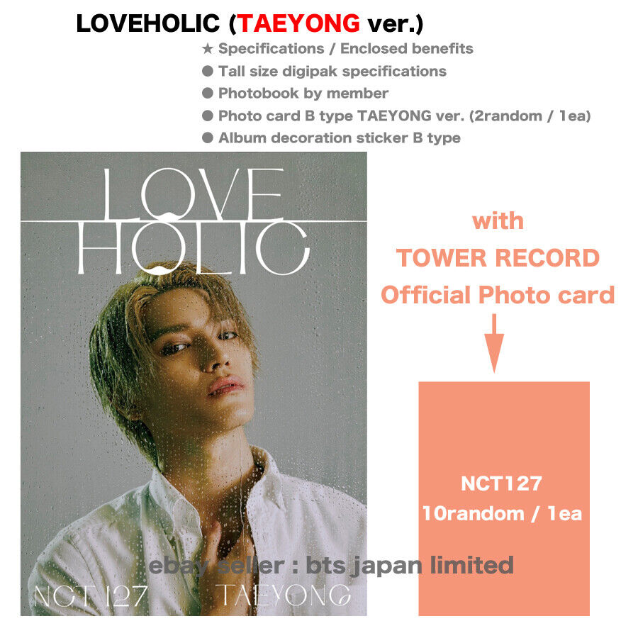 NCT 127 LOVEHOLIC + Benefit TOWER RECORDS TAEYONG HAECHAN YUTA JAEHYUN JOHNNY