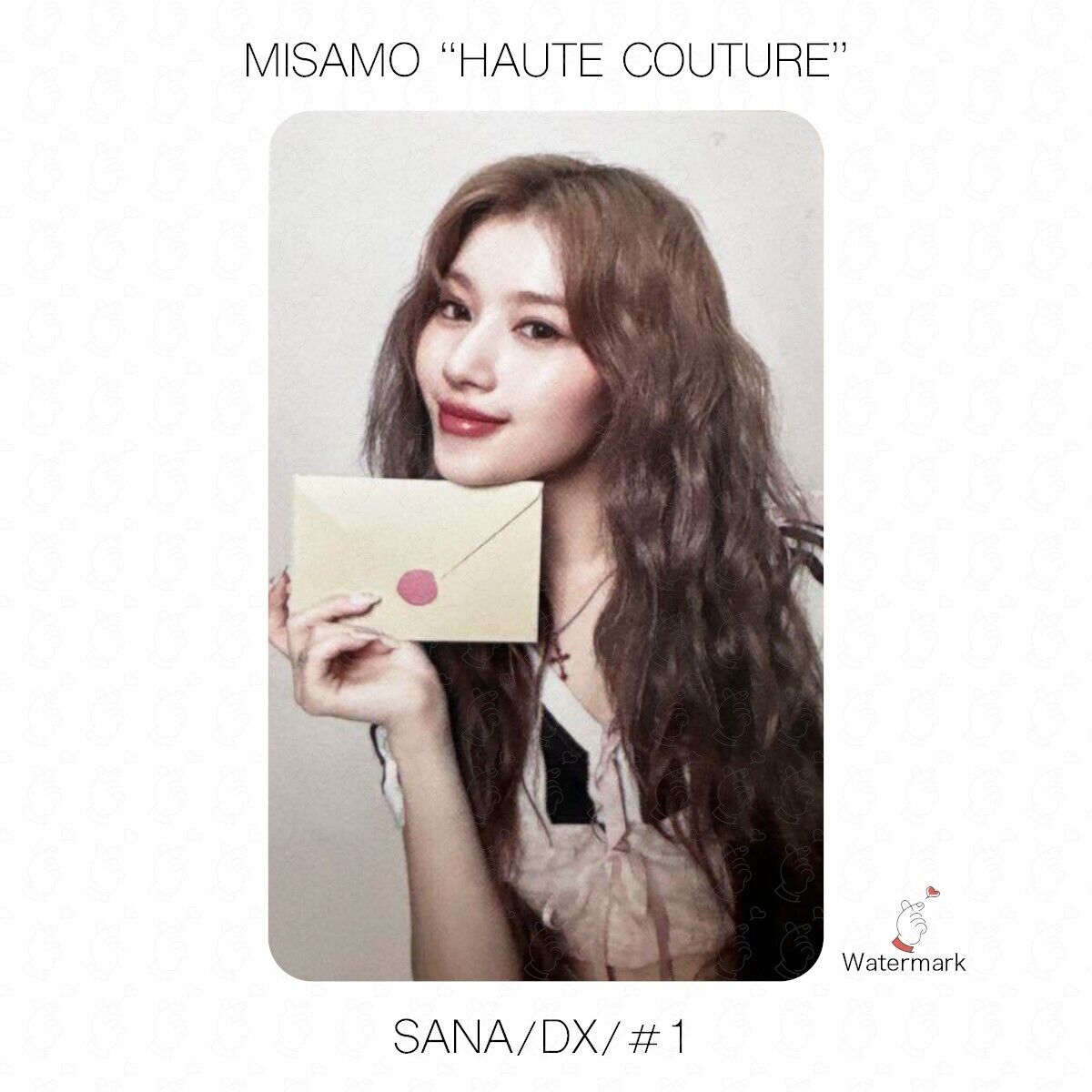 SANA X MISSHA JAPAN PHOTOCARD ONLY 500 IN THE WORLD ONLINE ALL SOLD OUT sold