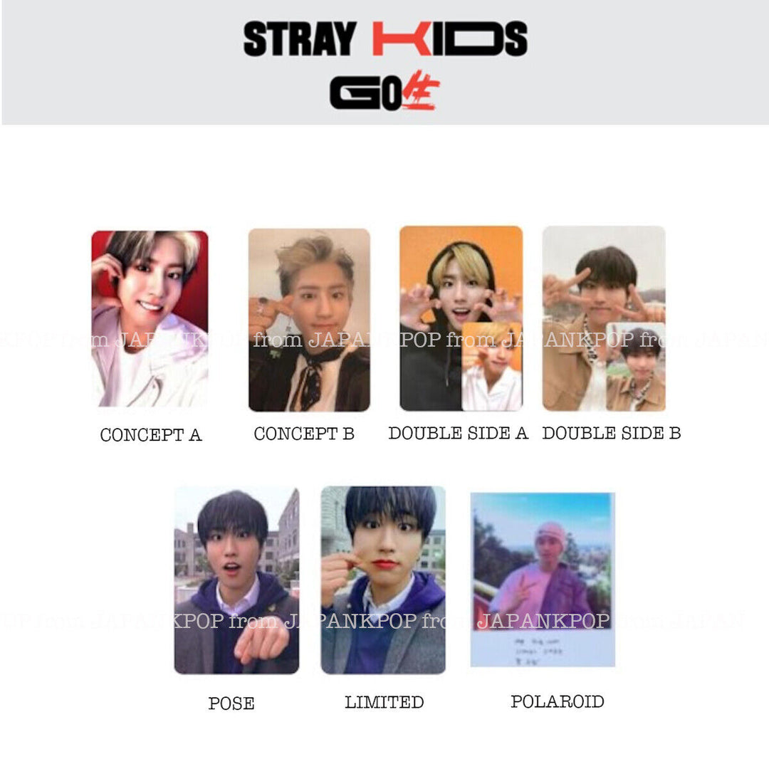 Stray kids IN LIVE Official Photo card Bang chan Lee know Han Felix Hyunjin I.N