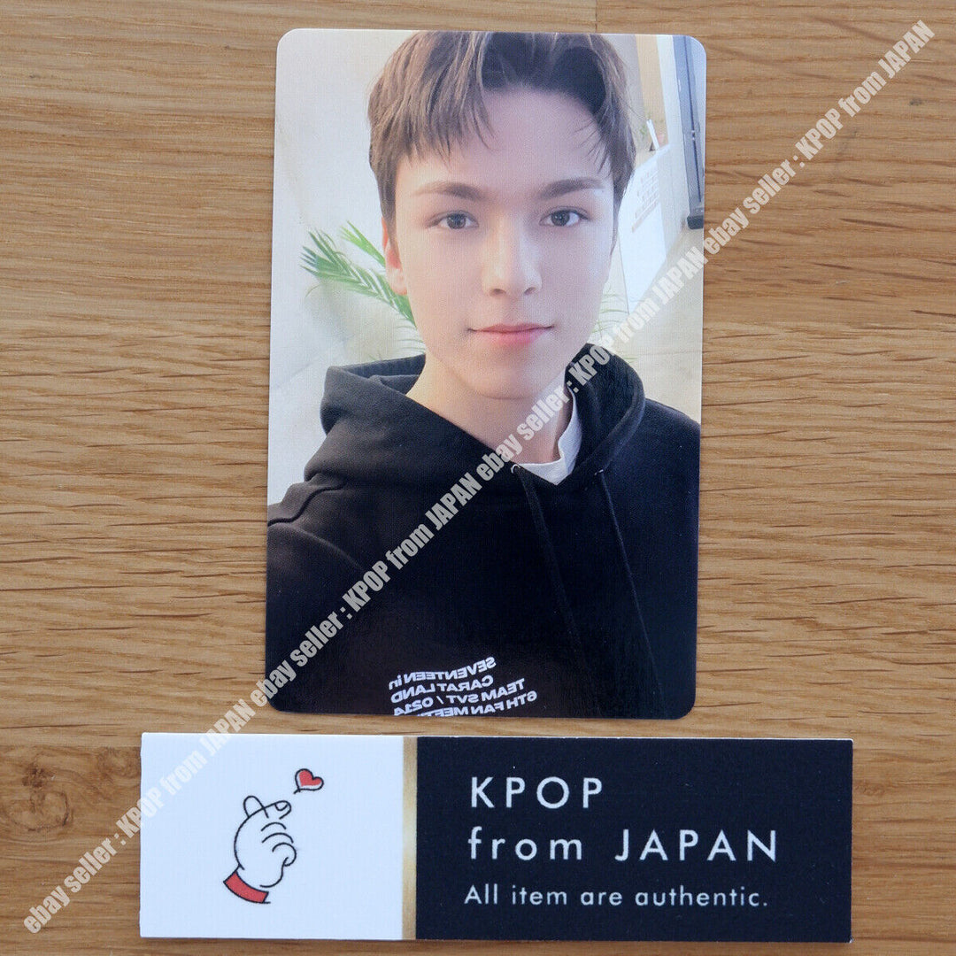 DIECISIETE en CARAT LAND MEMORY BOOK Tarjeta fotográfica oficial 2022 SVT FAN MEETING PC 