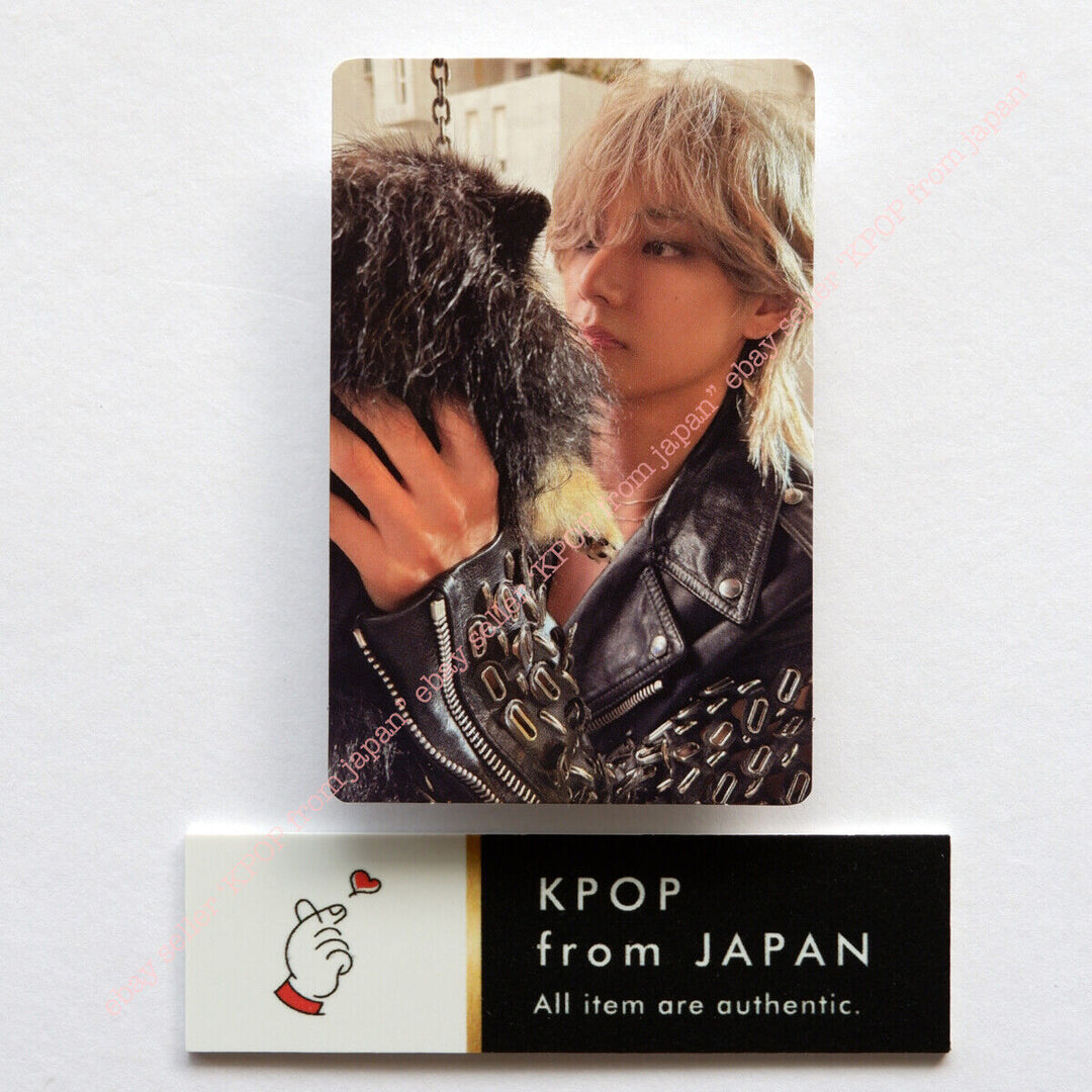 V Layover Weverse Official Photocard Postcard Solo Album BTS Taehyung