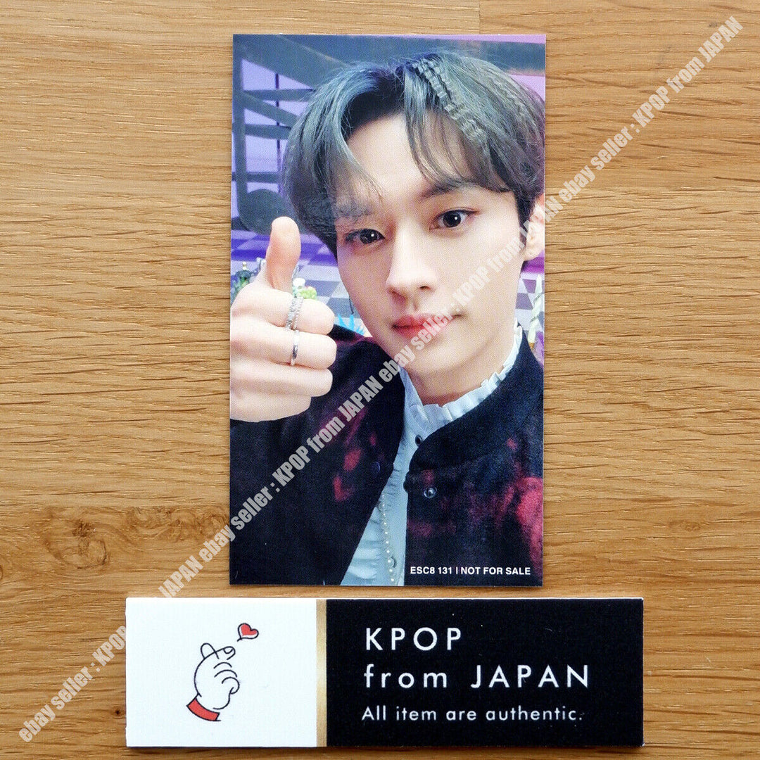 Lee Know Stray Kids THE SOUND Tarjeta fotográfica oficial JAPAN POB FC Fanclub Tarjeta fotográfica 