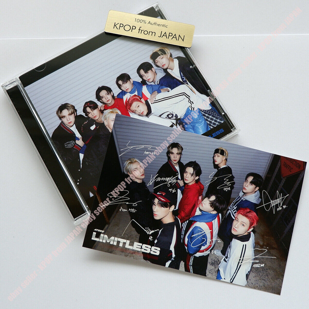 ATEEZ Limitless Official Changing jacket + Standard CD + Post card