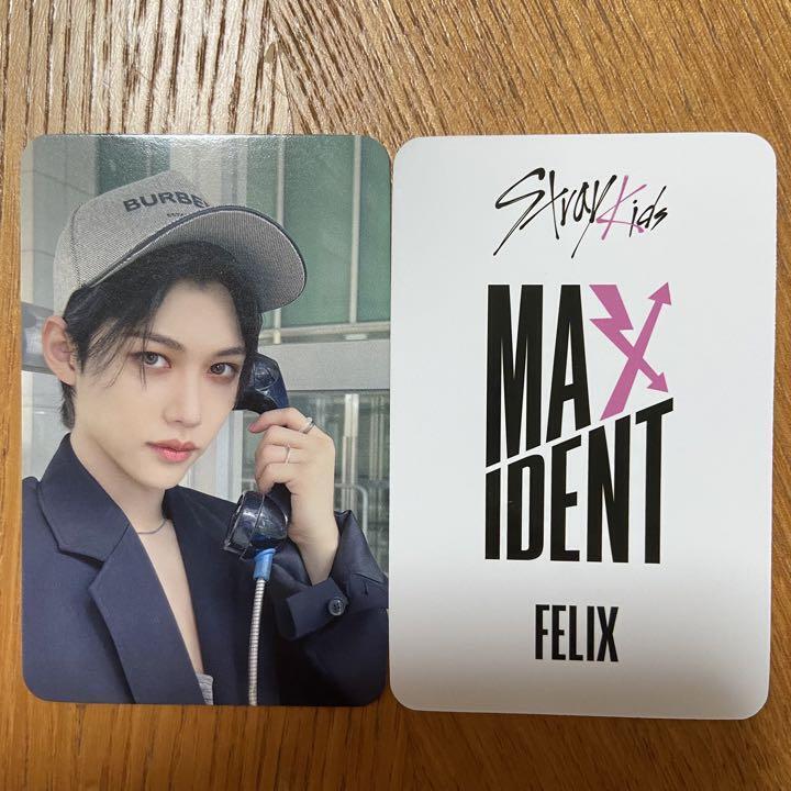 Stray Kids MAXIDENT Music Korea Photocard Hyunjin Felix Han Lee Know BangChan