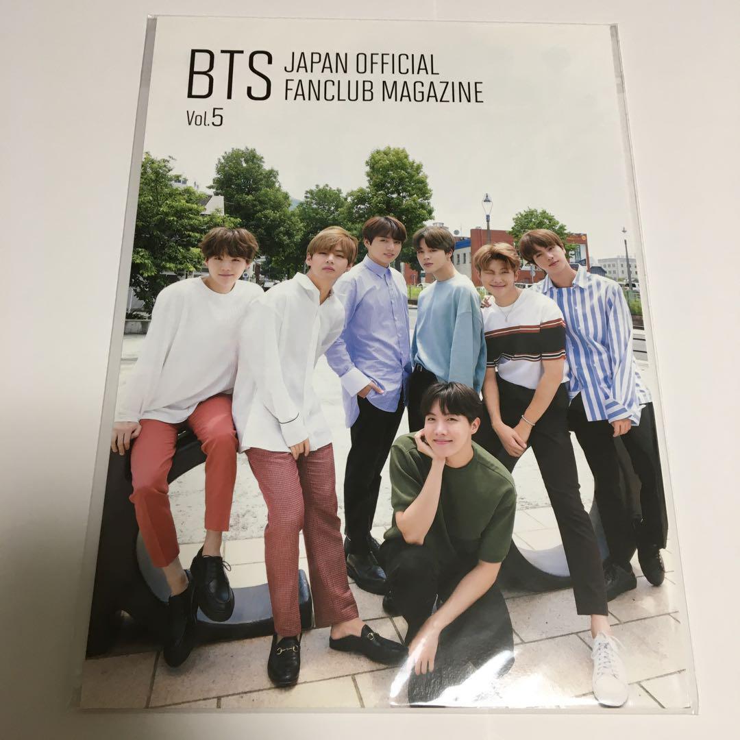 Revista oficial del club de fans de BTS Japón vol. 1 2 3 4 5 6 7 8 9 10 EJÉRCITO Club de fans JPFC 