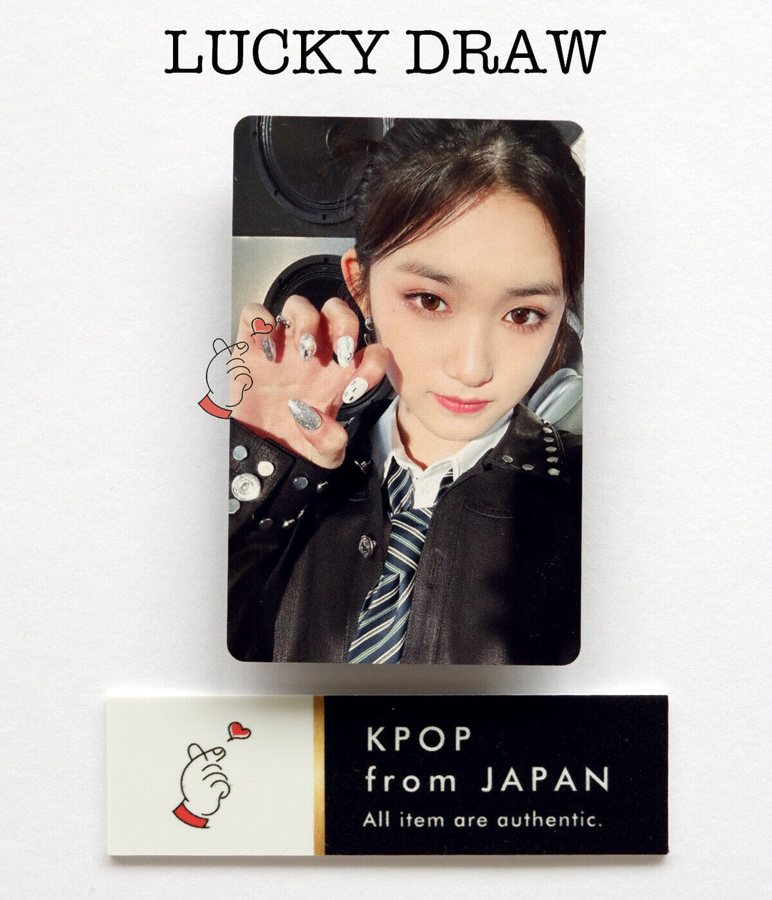 IVE WAVE Japón POB Lucky Draw tarjeta fotográfica oficial Registro de la Torre HMV WONYOUNG YUJIN 