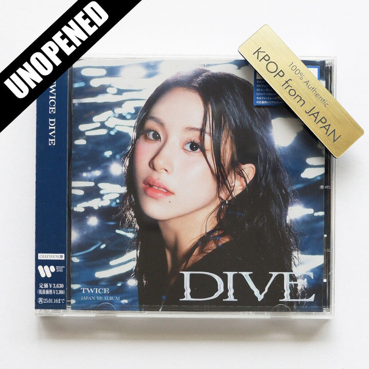 UNOPENED TWICE Japan Album DIVE Limited A B ONCE SOLO CD JPFC Photocard