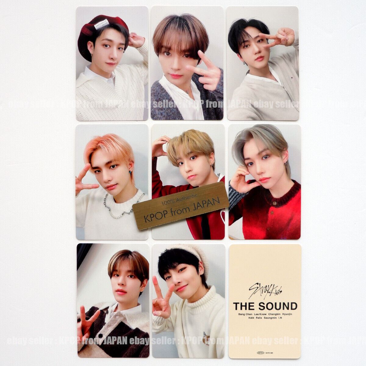 Stray Kids the sound Hyunjin outlet Limited A Edition photocards