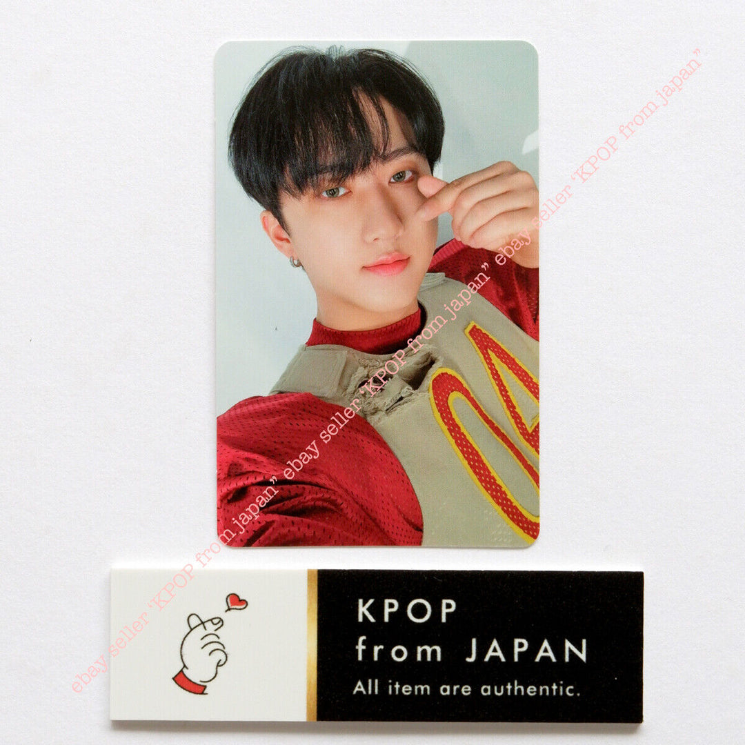 Changbin Stray Kids Social Path Tarjeta fotográfica oficial JAPAN POB FC Tarjeta fotográfica Fan 