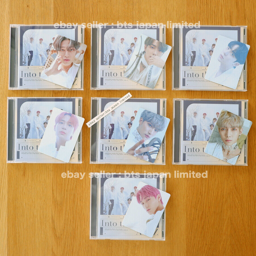 ATEEZ Into the A to Z Álbum original 1CD + Set de tarjetas fotográficas oficiales 