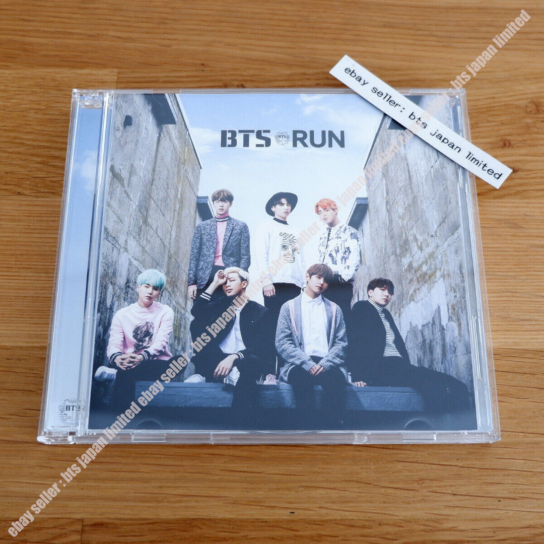 BTS RUN Official Japanese Ver. HMV , Normal , 1st Limited Edition CD DVD