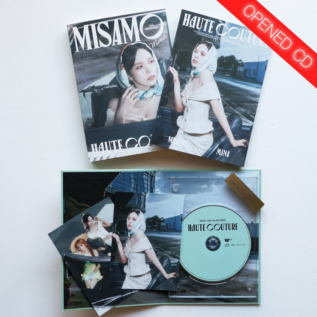 OPENED MISAMO HAUTE COUTUR ALBUM JAPAN MINA SANA MOMO ONCE TWICE