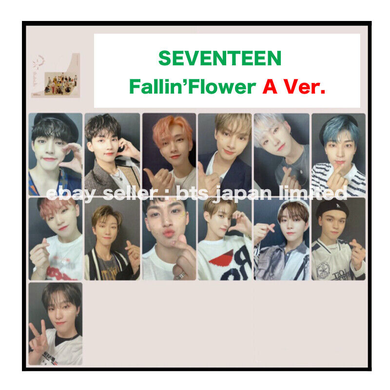 SEVENTEEN OFFICIAL  FALLIN' FLOWER A ver. LIMITED Photocard Photo card