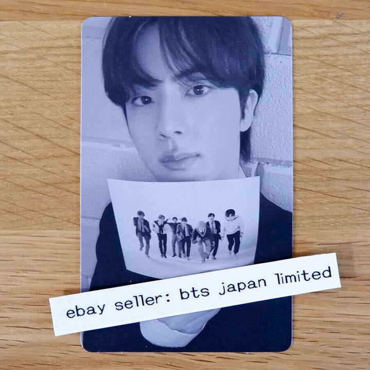 BTS JIN PROOF Tarjeta fotográfica oficial Estándar Compacto Fan club Holograma PC 