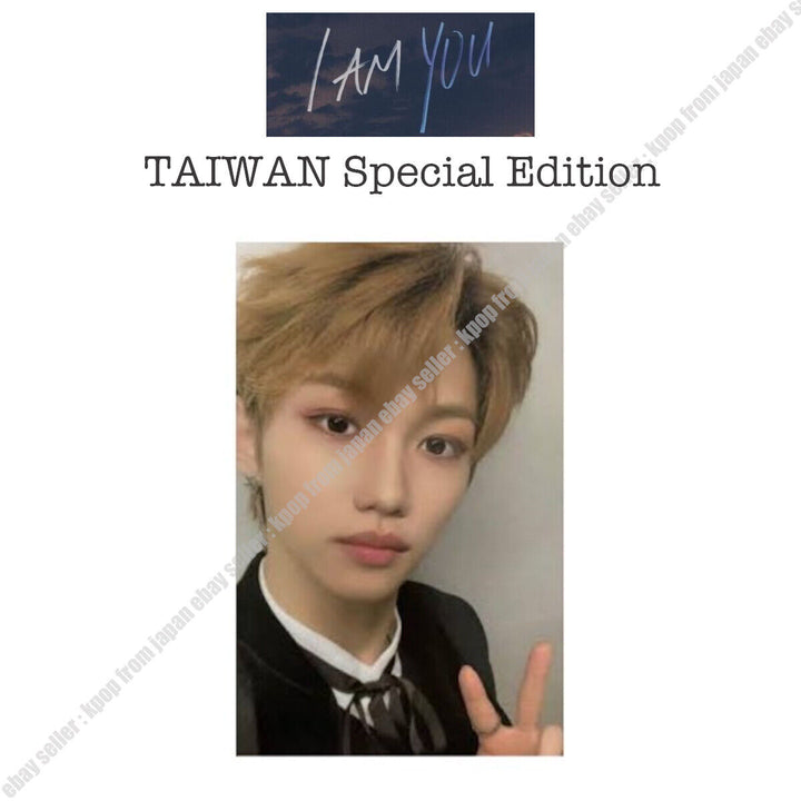 Stray kids I am YOU Taiwan Edition Photocard Hyunjin Felix Lee Know Bang chan