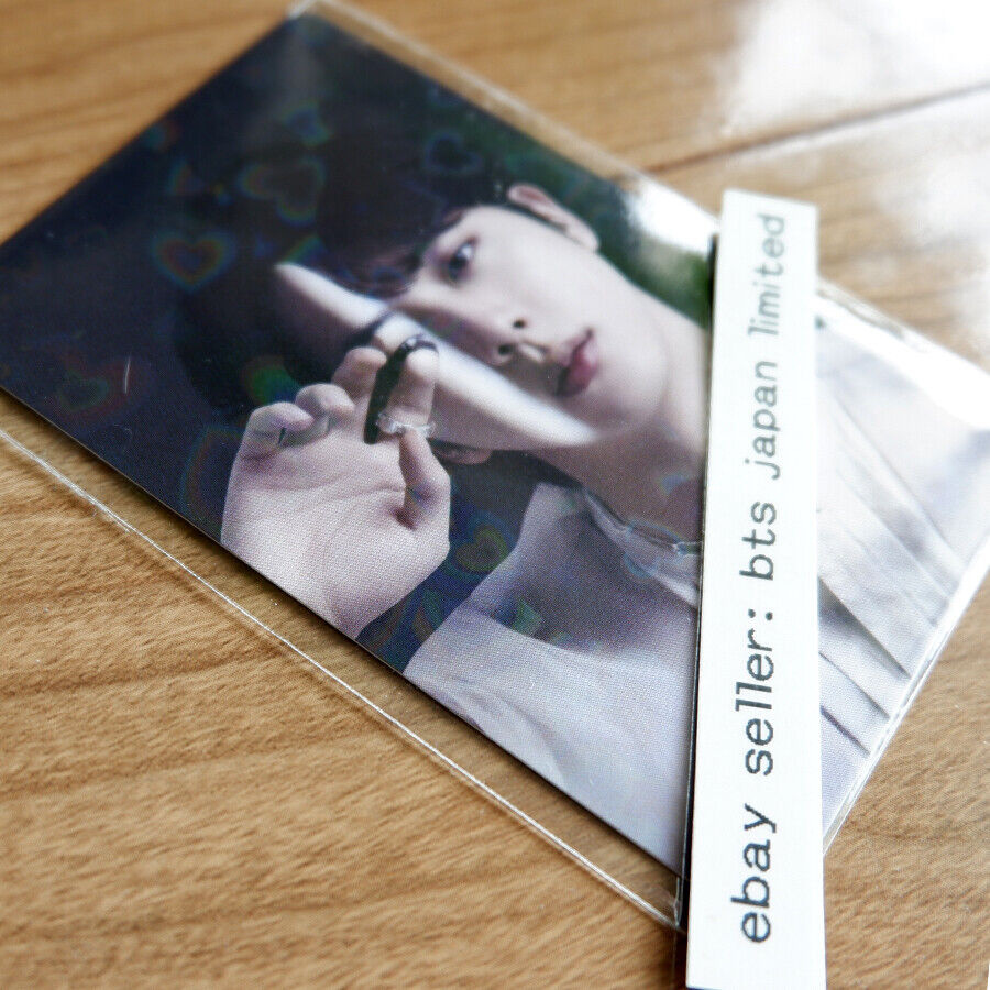 BTS JIN PROOF Tarjeta fotográfica oficial Estándar Compacto Fan club Holograma PC 