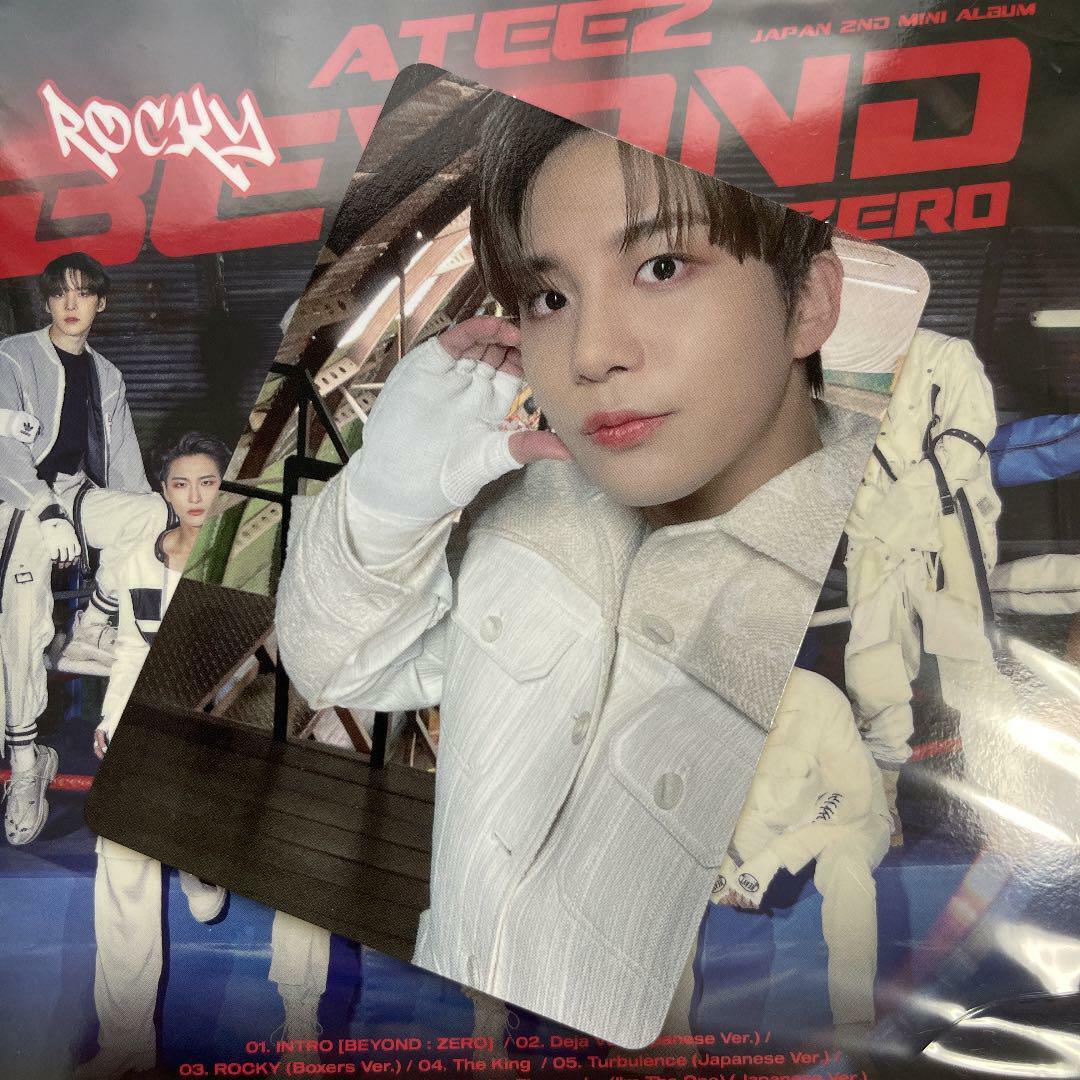 ATEEZ JONGHO MÁS ALLÁ: ZERO ATINY AB Photocard PC 