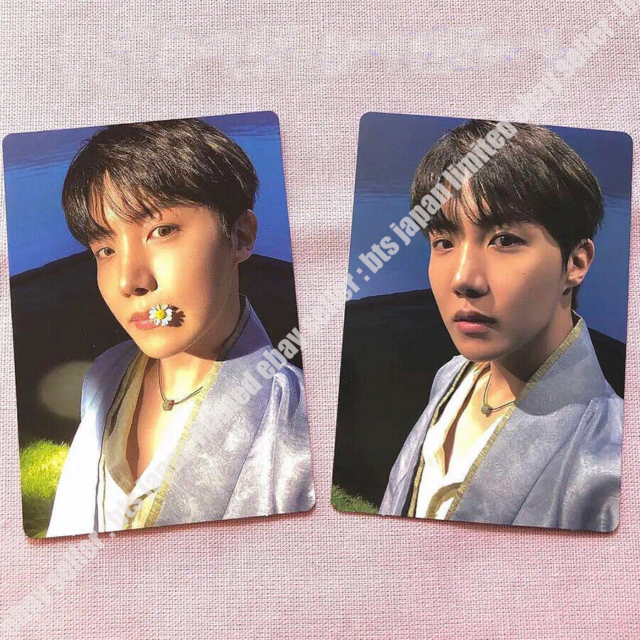 BTS J-HOPE DALMAJUNG 2022 Especial 01 02 Tarjeta fotográfica oficial Tarjeta fotográfica 