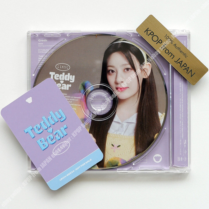 STAYC Teddy Bear Japanese Ver Official Photocard SUMIN SIEUN ISA SEEUN YOON J