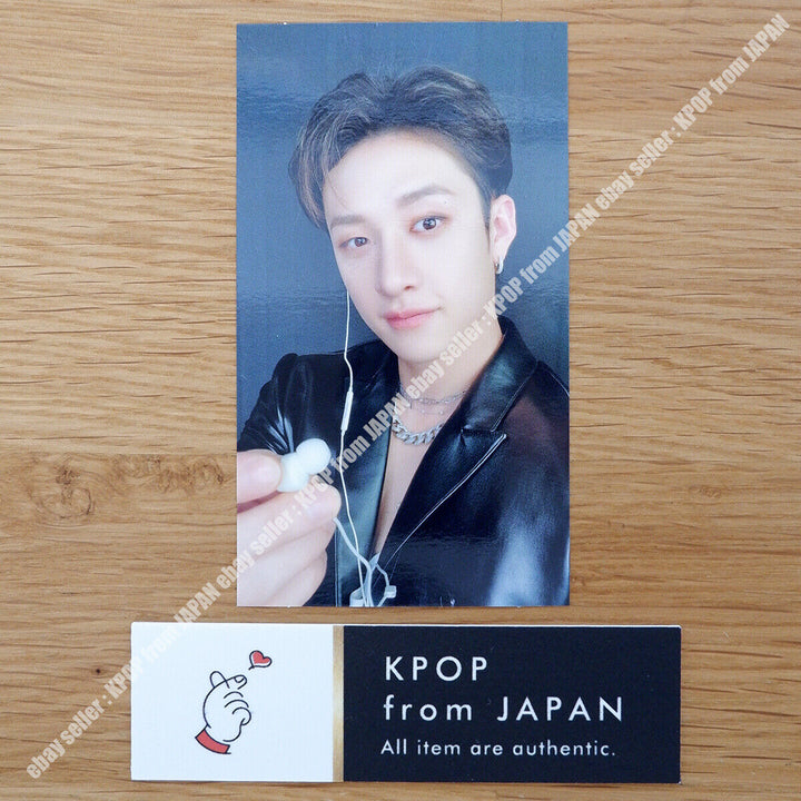 Bang Chan Stray Kids THE SOUND Official Photocard JAPAN POB FC Photo card Fan