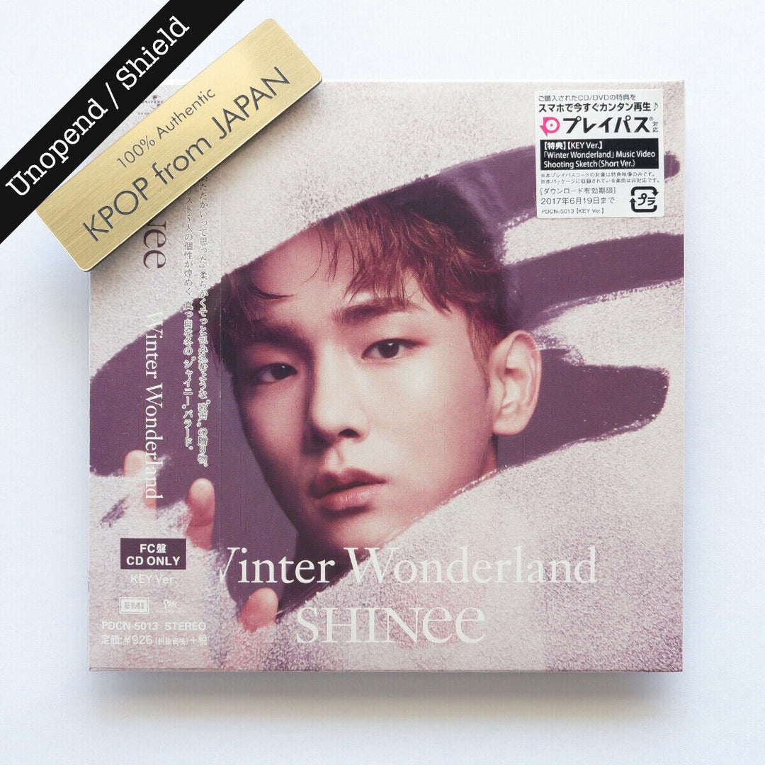 Unopened Shinee Winter Wonderland Japan FC Limited Edition CD FC