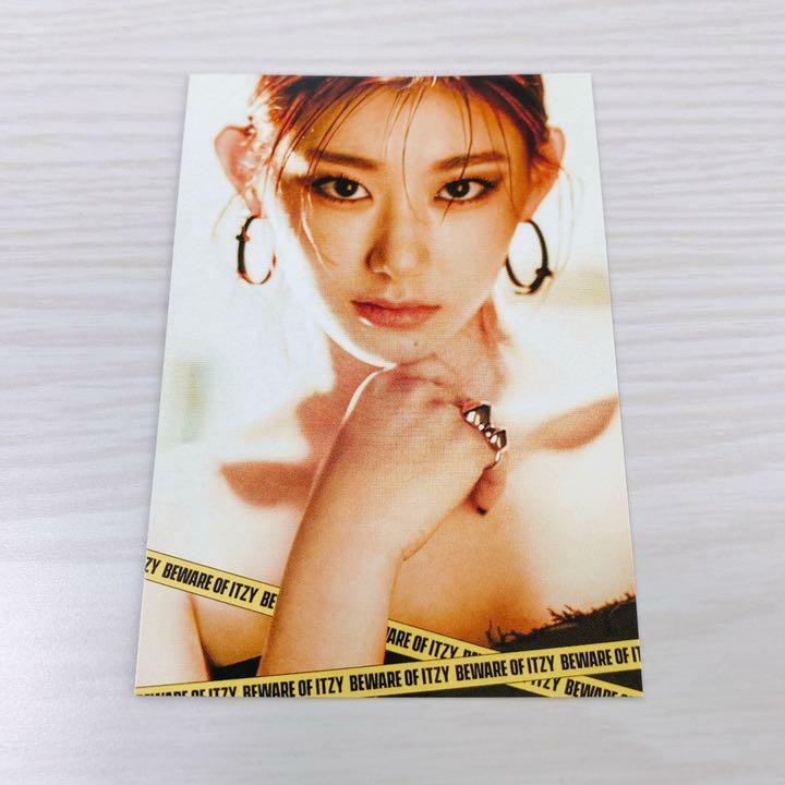 ITZY CHAERYEONG GUESS WHO TOWER RECORDS Juego oficial de 4 tarjetas Tarjeta fotográfica 