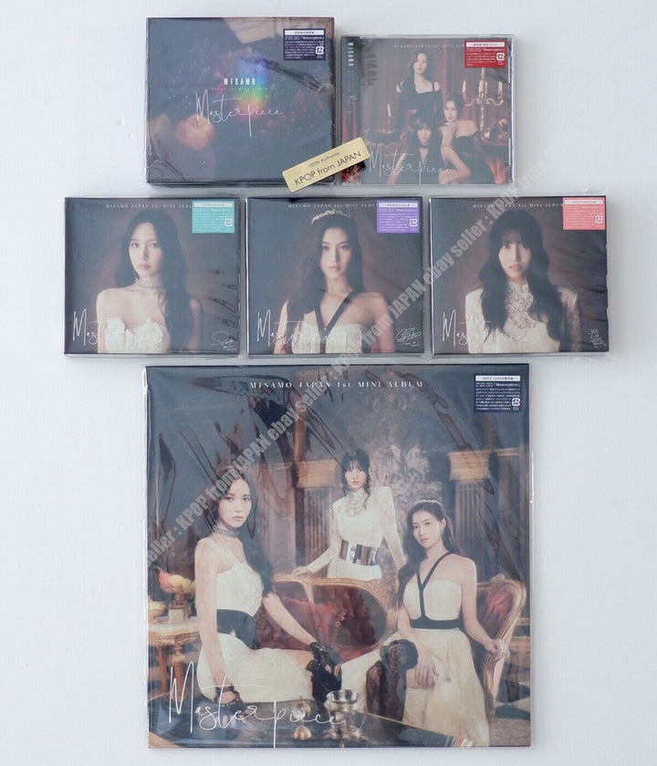 Unopened MISAMO Masterpiece ONCE MINA SANA MOMO Japan Album CD Master piece LP