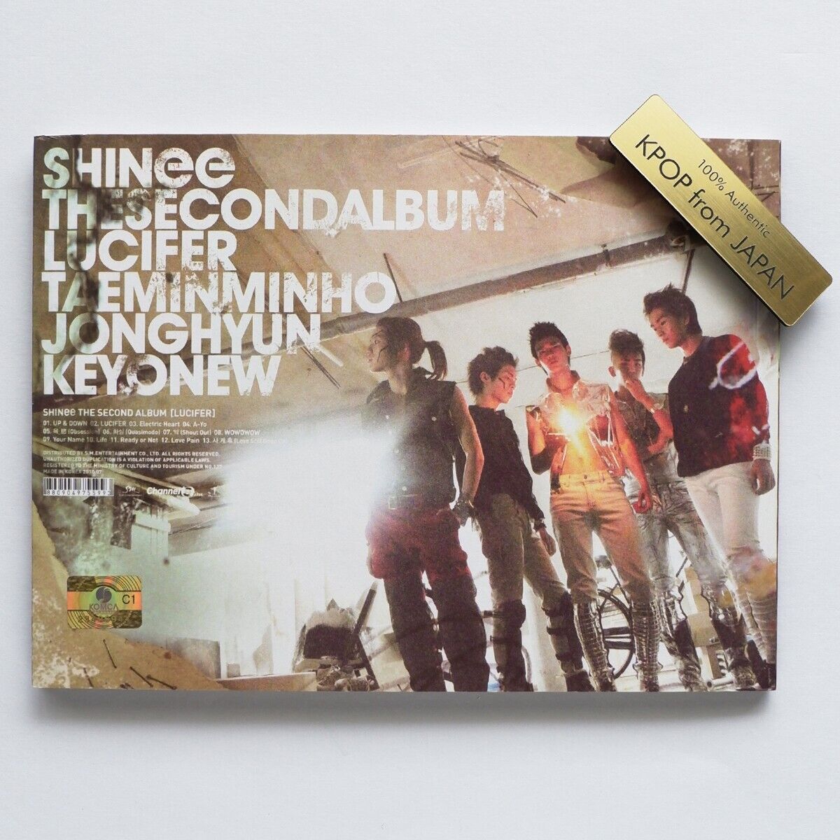SHINee LUCIFER CD+DVD KEY キートレカ付き 66％以上節約 - K-POP・アジア