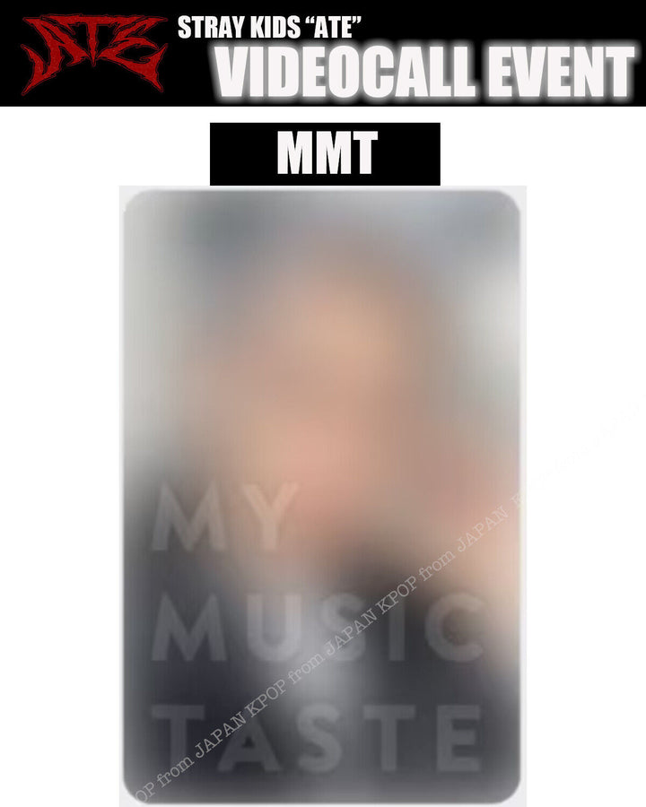 PRE STRAY KIDS MAKESTAR MMT VlDEO CALL EVENT OFFICIAL PHOTOCARD MAKE STAR