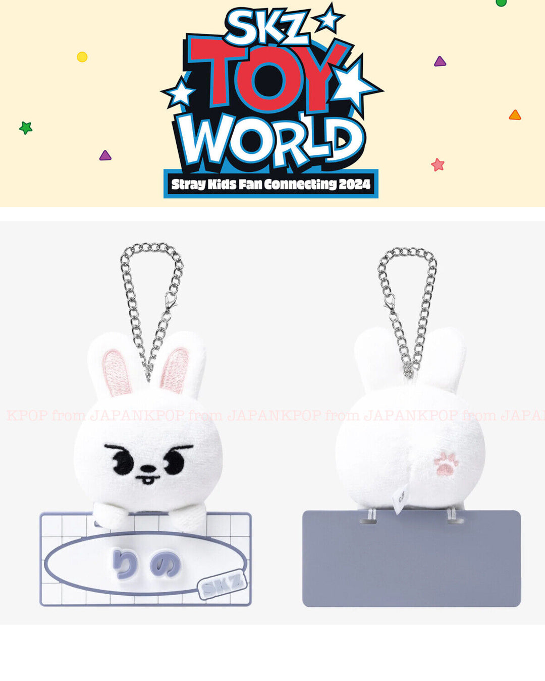 PRE Stray Kids Japan Fan Connecting 2024 "SKZ TOY WORLD" OFFICIAL GOODS