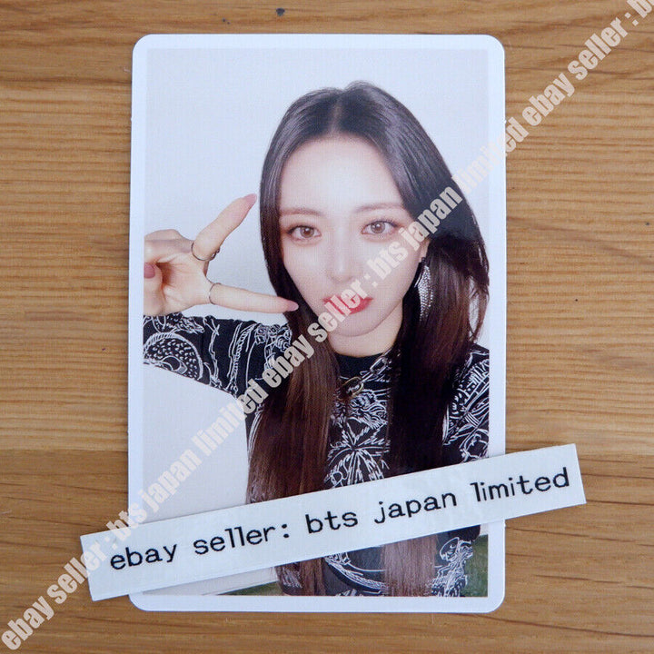 ITZY Yuna Blah Blah Blah Photocard A B Normal Japan FC MIDZY Photo card