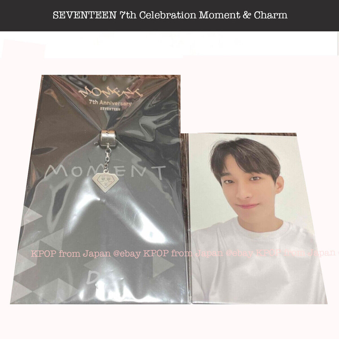 SEVENTEEN 7th Anniversary Moment Bracelet Charm Photocard Set Japan MD