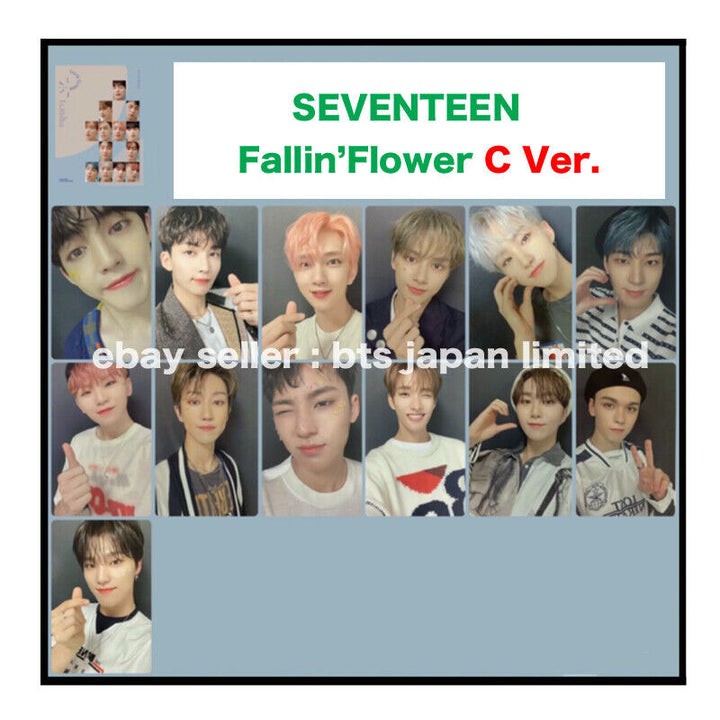 SEVENTEEN OFFICIAL FALLIN' FLOWER C ver. LIMITED Photocard Photo card