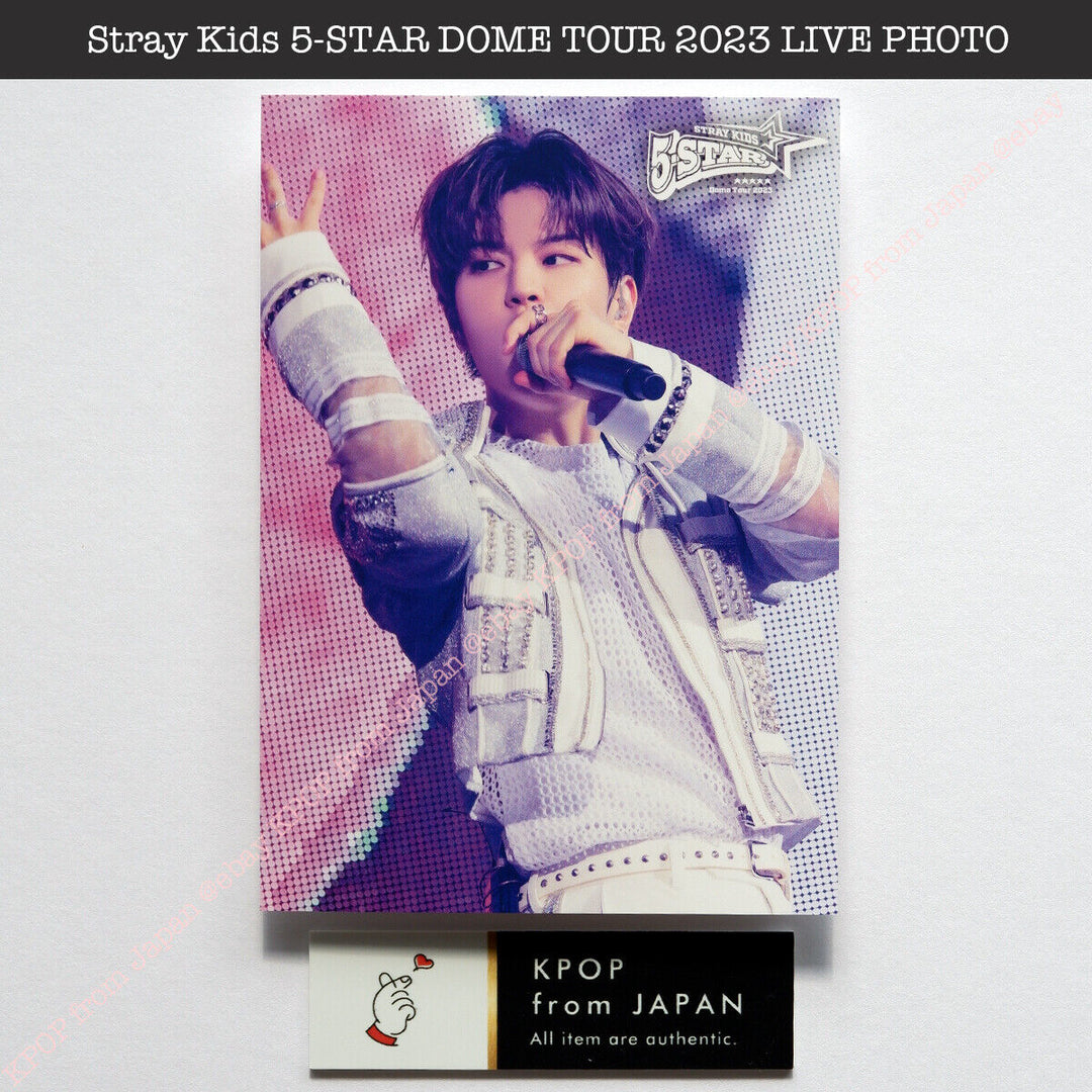 Stray Kids 5-STAR DOME TOUR 2023 LIVE Photo Photocard Bang chan Lee know Hyunjin