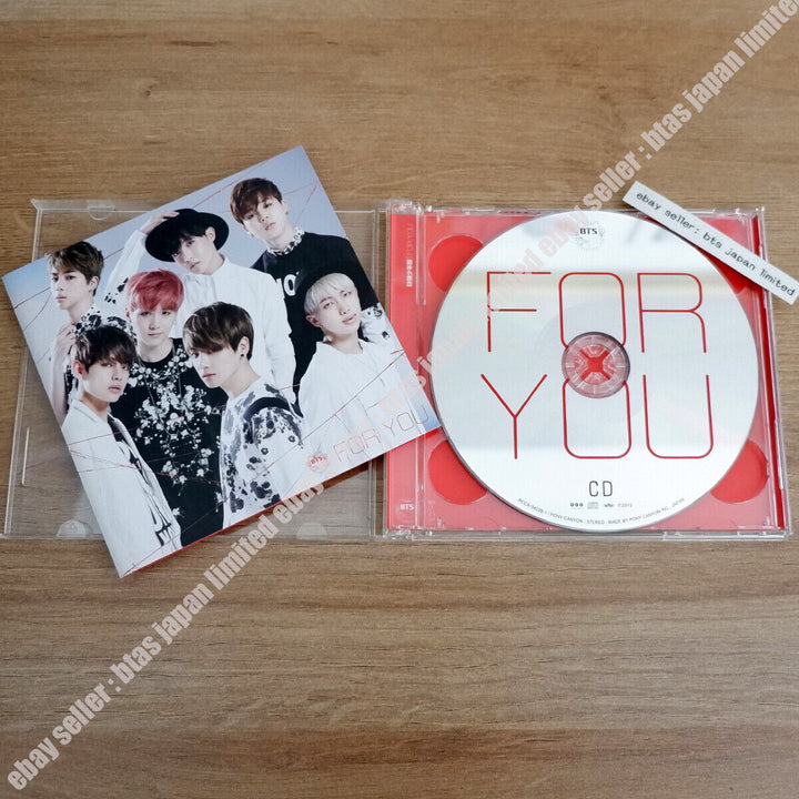 BTS FOR YOU Official Japanese Ver. Limited Edition A B 1st Anniversary CD DVD