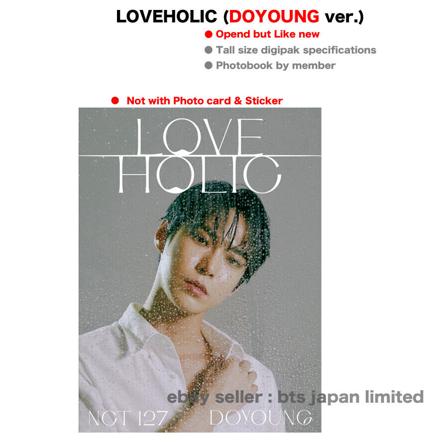 NCT 127 LOVEHOLIC Not with Photocard & Sticker TAEYONG HAECHAN JAEHYUN