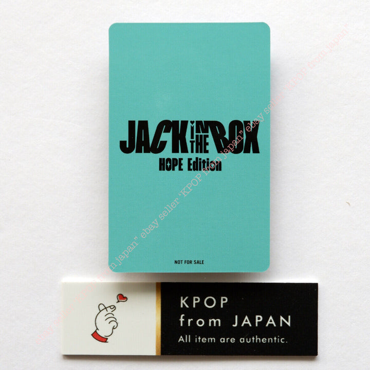 J-HOPE HOPE EDITION Lucky draw photocard JACK IN THE BOX JPFC UMS UNIVERSAL BTS