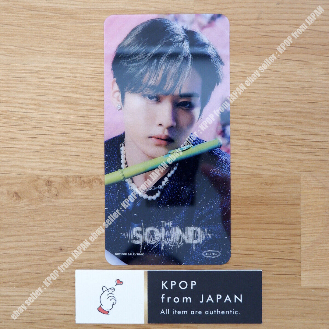 Lee Know Stray Kids THE SOUND Official Photocard JAPAN POB FC Fanclub Photo card