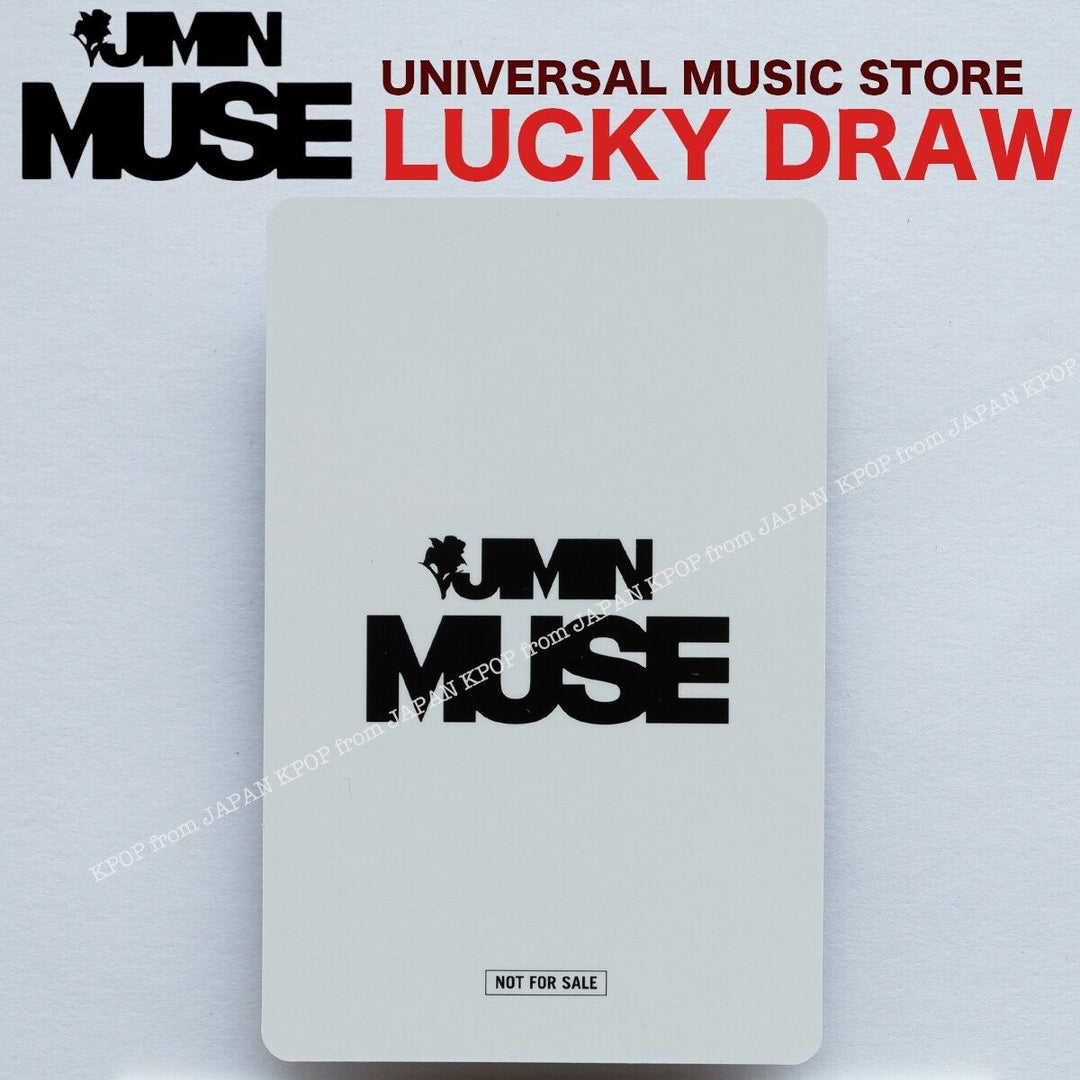 JIMIN MUSE UMS LUCKY DRAW PHOTOCARD SET JAPAN EDITION UNIVERSAL MUSIC STORE BTS