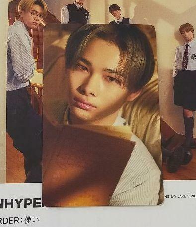 ENHYPEN NI-KI BORDER : Hakanai Official Photo card Solo Universal weverse PC