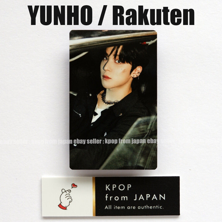 YUNHO ATEEZ THE WORLD EP.2:OUTLAW POB Tarjeta fotográfica del sorteo Rakuten UMS Japón 