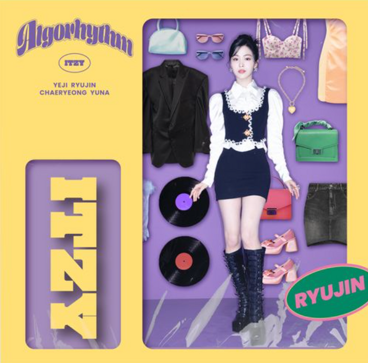 PRE ITZY Algorhythm MIDZY JAPAN JPFC POB Yeji Ryujin Chaeryeong Yuna ALBUM PSL