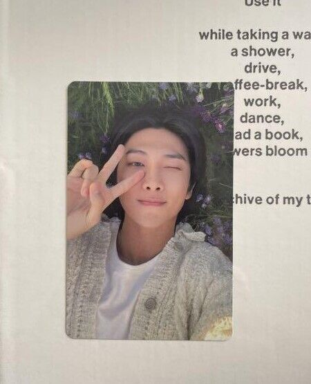 BTS RM Indigo Book Edition, Edición postal Photocard JPFC UMS weverse POB 