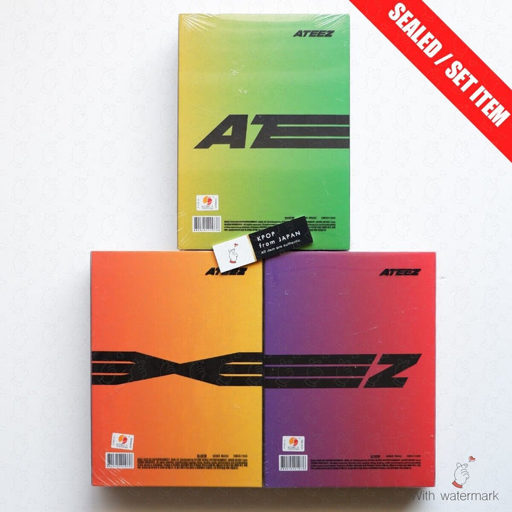 SEALED ATEEZ Zero Fever Part.1 THANXX INCEPTION DIARY ver. 3Types Full Set