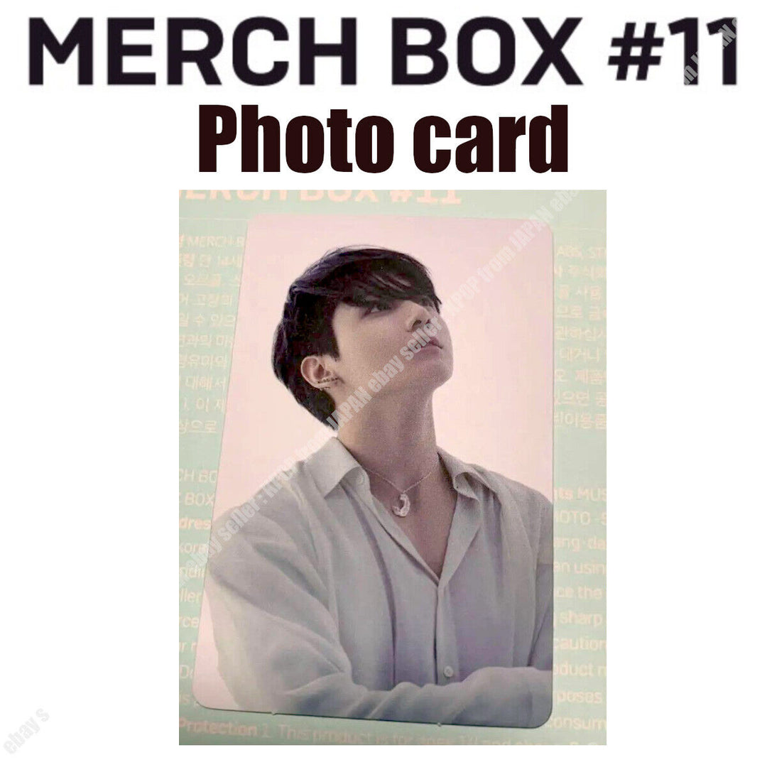 BTS MERCH BOX #11 Official photocard PC 7 RM JIN SUGA J-HOPE JIMIN V JUNGKOOK