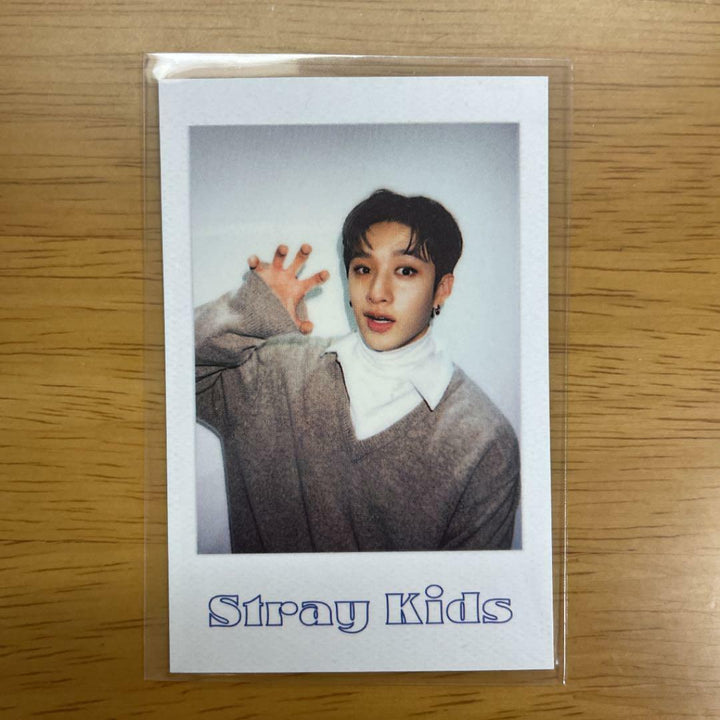 Stray Kids Bang chan Season's Greeting 2022 Official POB Polaroid Photocard SKZ